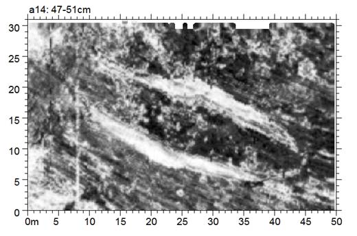 Ground Penetrating Radar can detect archaeological features