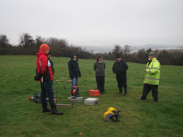 Briefing at Kilmokea Enclosure