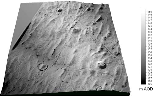 LiDAR 3D Shaded Relief Digital Elevation Model