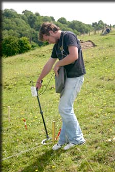 Field Magnetic Susceptibility Meter (Photo Conor Brady)